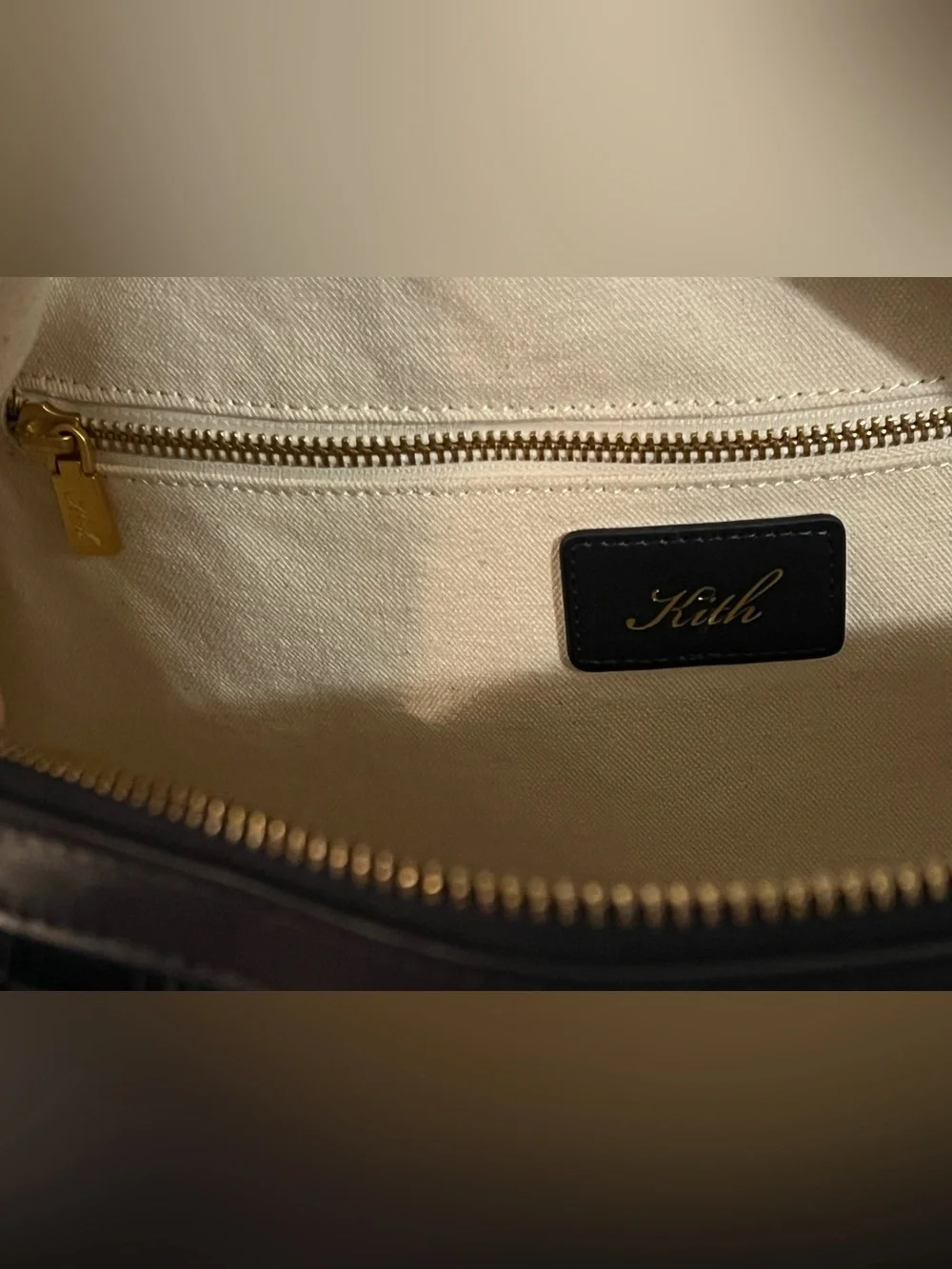 Kith Monogram Suede Traveler K40 Duffel in Black with Good Hardware 2025 model